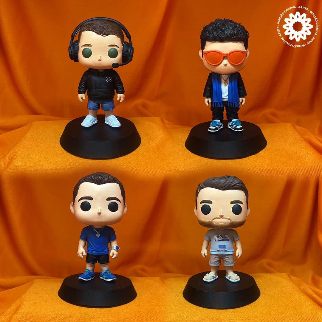 Pop personalizado para equipe
